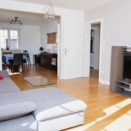 Charmant Appartement Avec Terrasse Dans Villa Estrasburgo Exterior foto