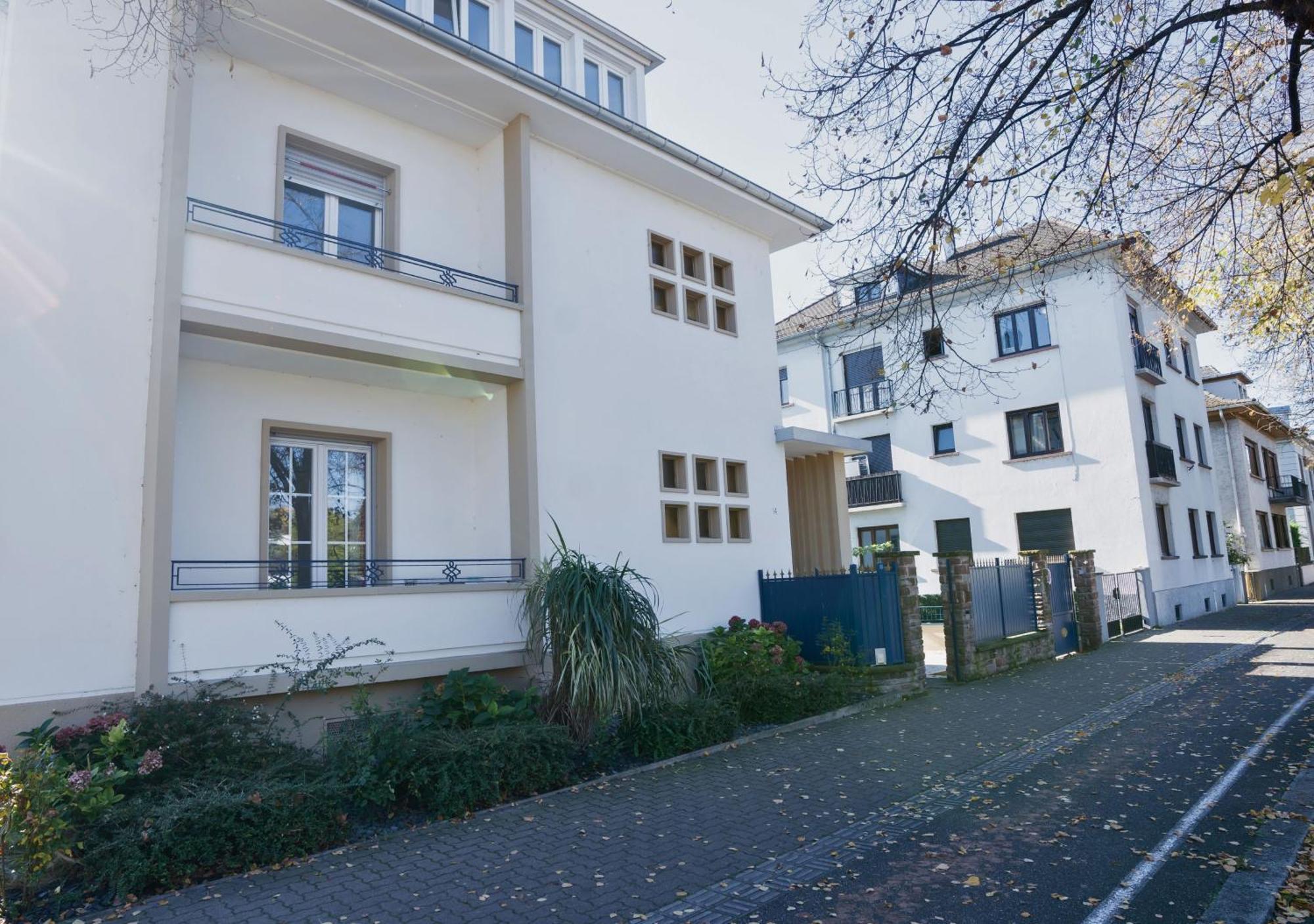 Charmant Appartement Avec Terrasse Dans Villa Estrasburgo Exterior foto