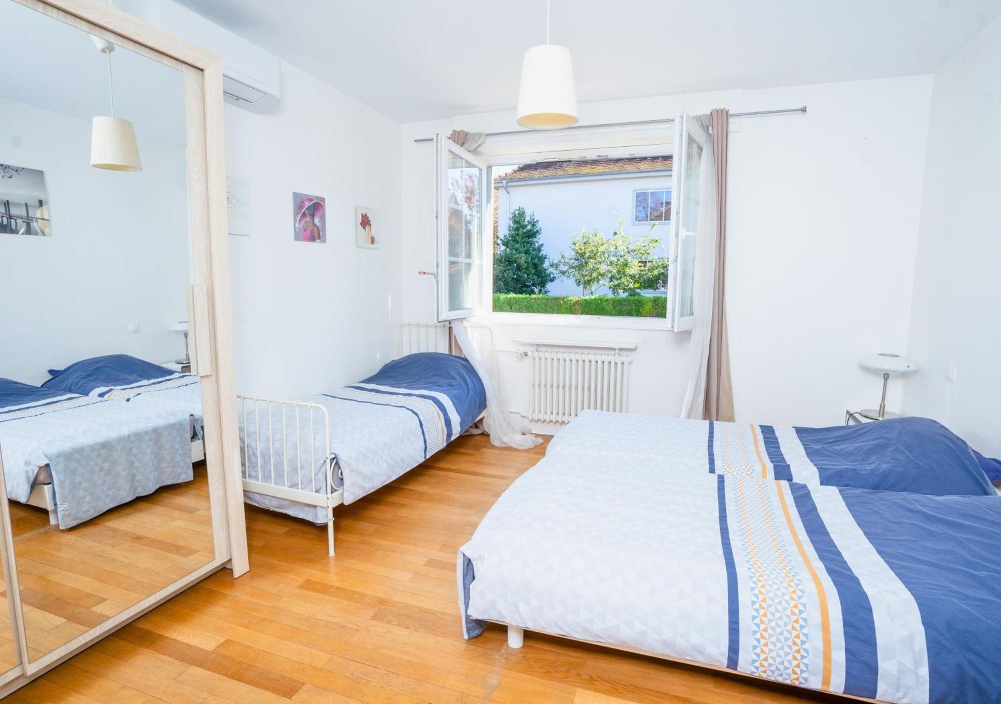 Charmant Appartement Avec Terrasse Dans Villa Estrasburgo Exterior foto